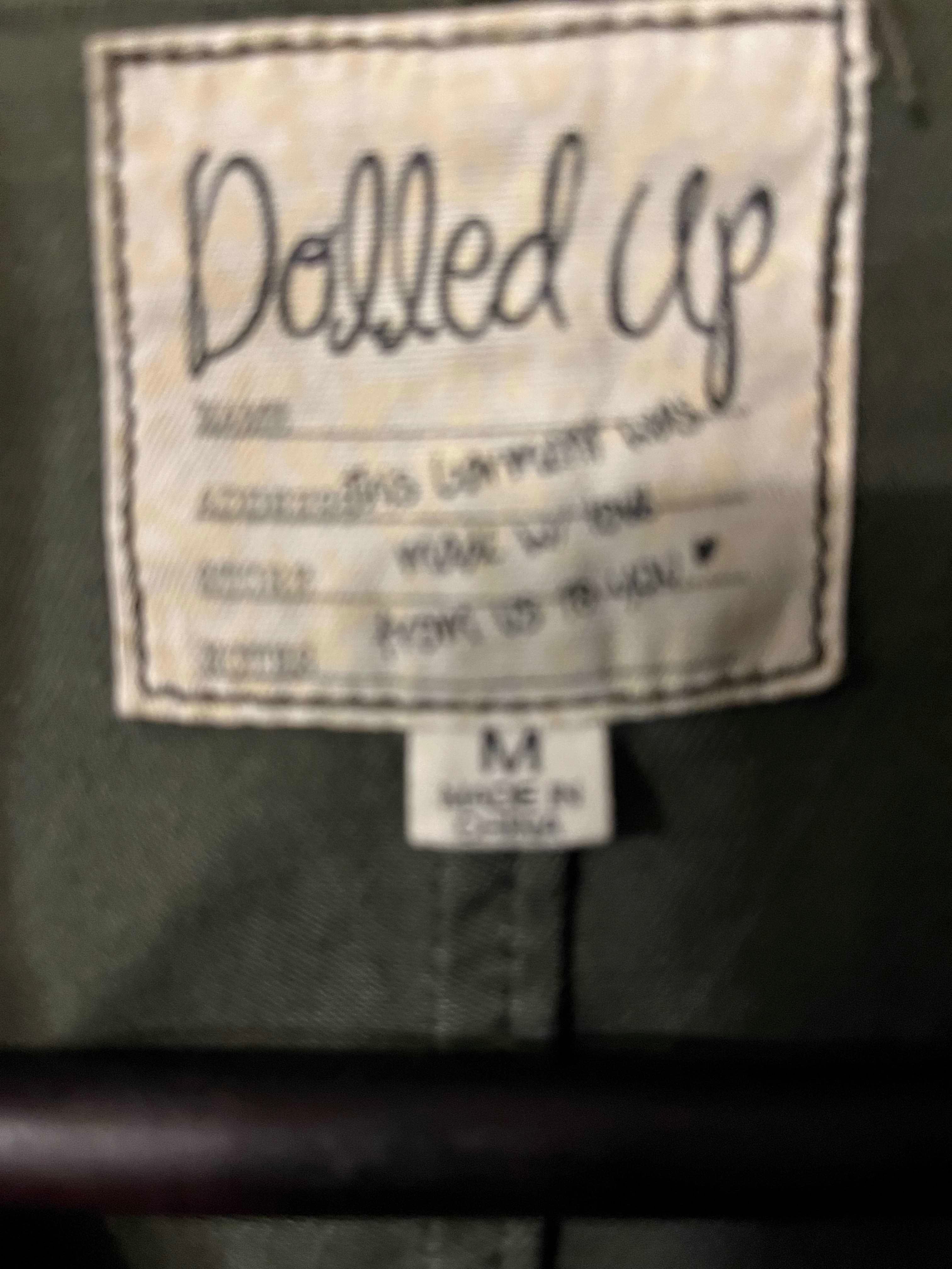 Dolled Up Womens Light Jacket Size M-SaveEZ