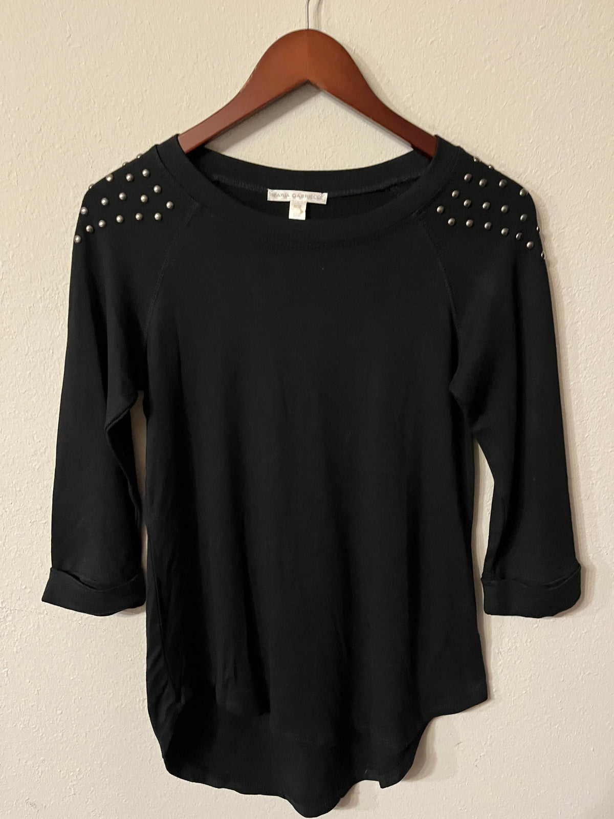 Maria Gabreielle Studded Top