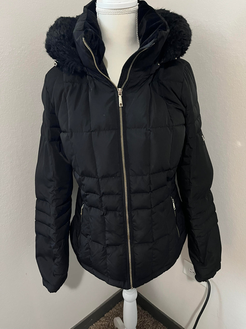 Calvin Klien Womens Size M Hooded Down Jacket